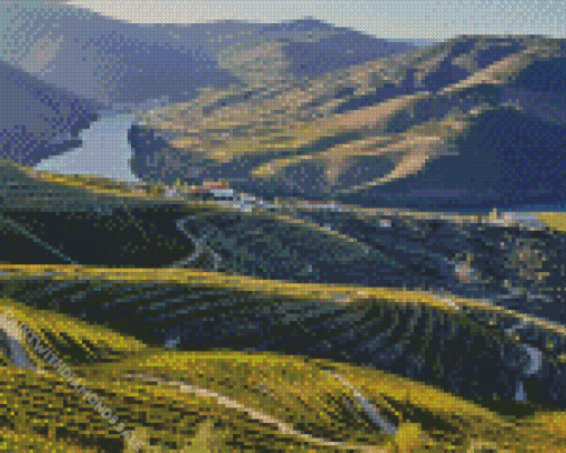 Douro Valley Portugal Diamond Painting