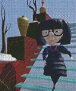 Edna Mode Diamond Painting