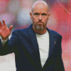 Erik Ten Hag Football Manager Diamond Painting