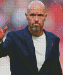 Erik Ten Hag Football Manager Diamond Painting