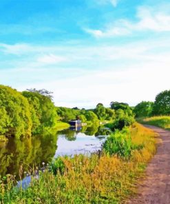 Forth and clyde Canal Diamond Paintings