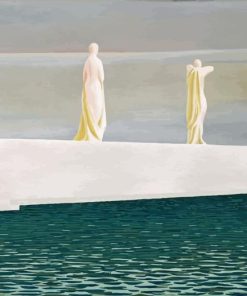 Four Figures on Wharf Colville Diamond Painting