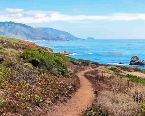 Garrapata State Park Diamond Paintings