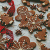 Gingerbread Diamond Painting