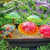 Glass mushrooms Diamond Paintings