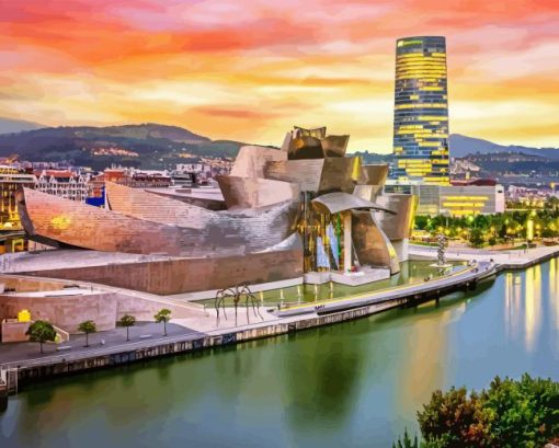 Guggenheim Museum Bilbao Diamond Paintings