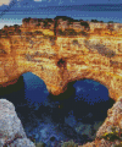 Heart Of The Algarve Sea Diamond Painting