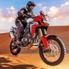 Honda Africa Twin In Desert Diamond Painting