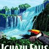 Iguazu Falls Poster Diamond Painting