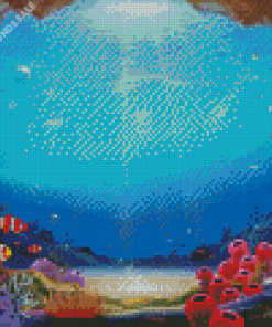 Illustration Undersea Diamond Painting