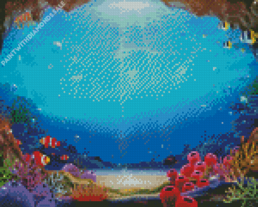 Illustration Undersea Diamond Painting