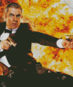 Johnny english Diamond Paintings