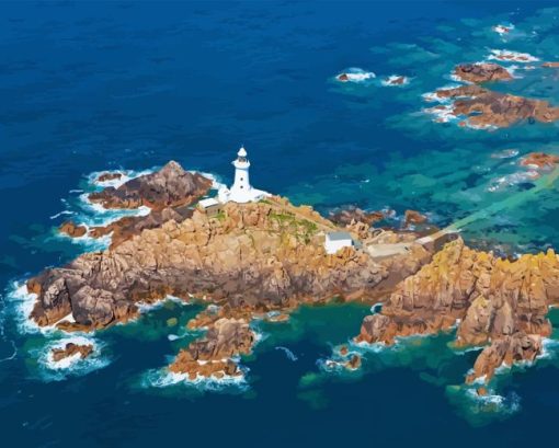 La Corbiere Lighthouse Diamond Paintings