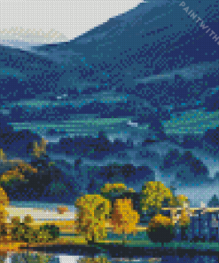 Lake District England Diamond Painting