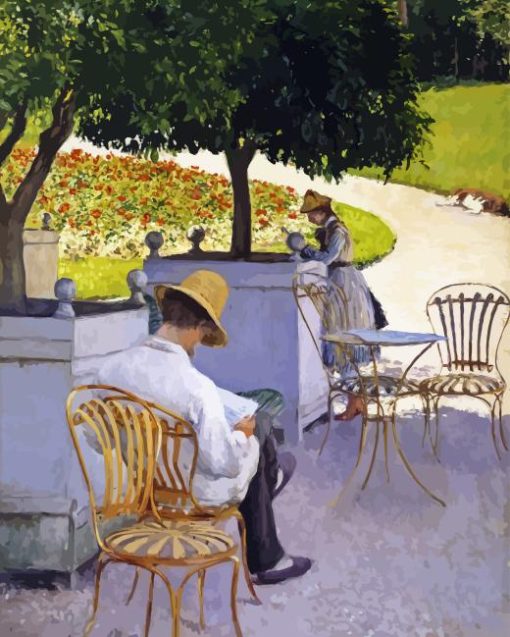 Les Orangers Caillebotte Diamond Paintings