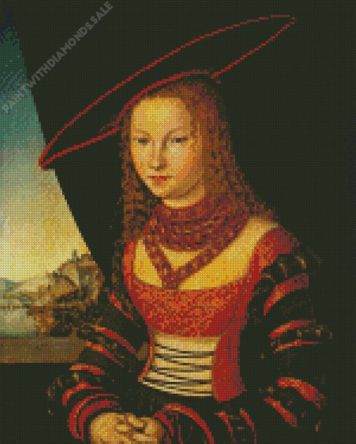 Lucas cranach Portrait of a woman Diamond Paintings