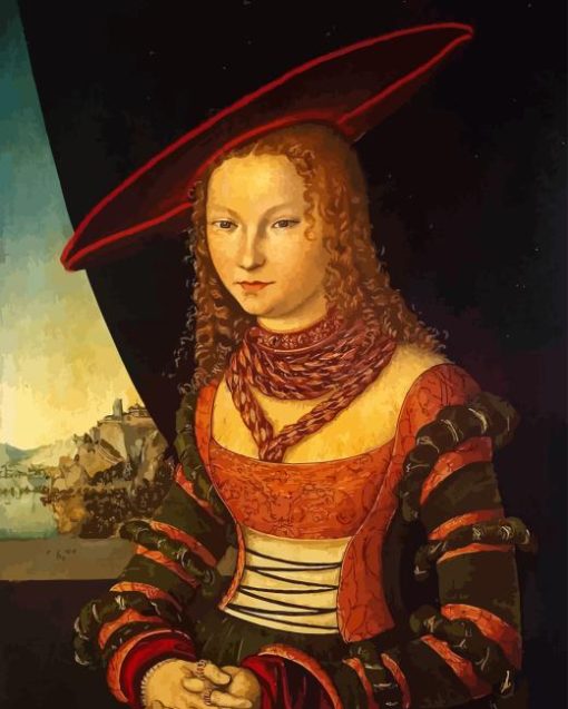 Lucas cranach Portrait of a woman Diamond Paintings