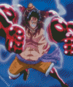 Luffy Gear 4 Diamond Painting