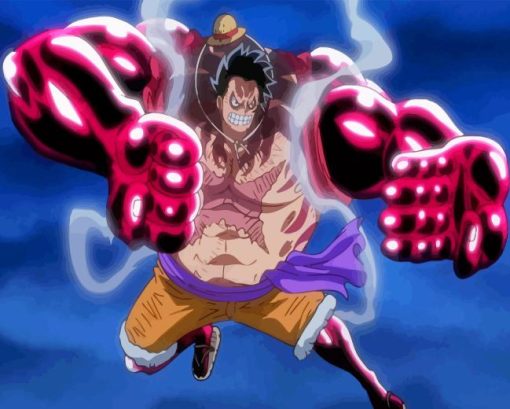 Luffy Gear 4 Diamond Painting