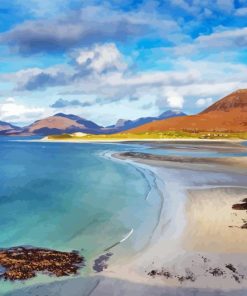 Luskentyre Beach Diamond Paintings