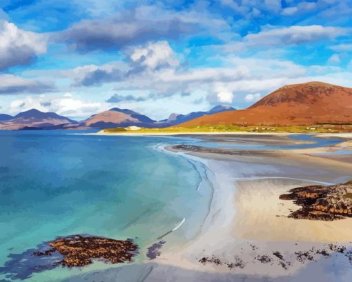 Luskentyre Beach Diamond Paintings