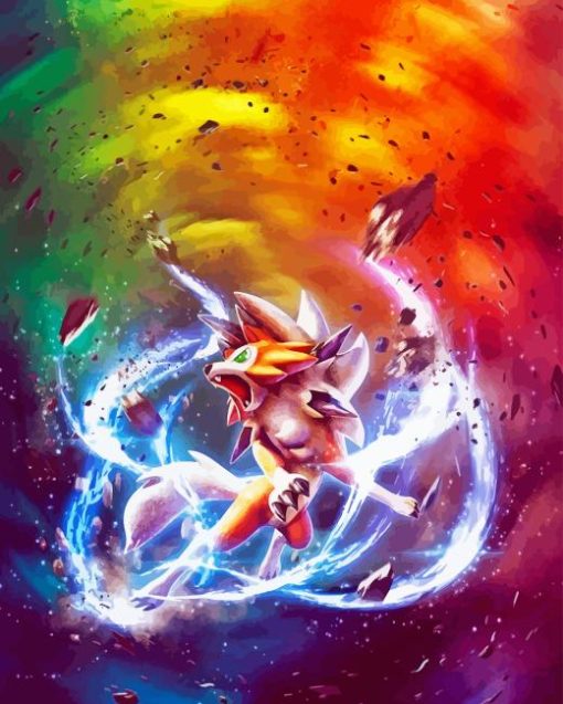 Lycanroc Diamond Paintings