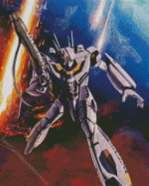 Macross Mrobotech Diamond Paintings