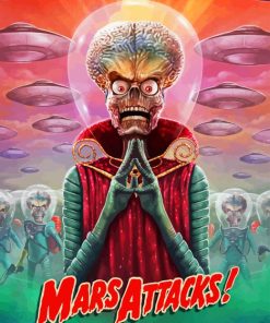 Mars attacks Diamond Paintings