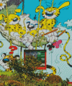 Marsupilami Diamond Painting