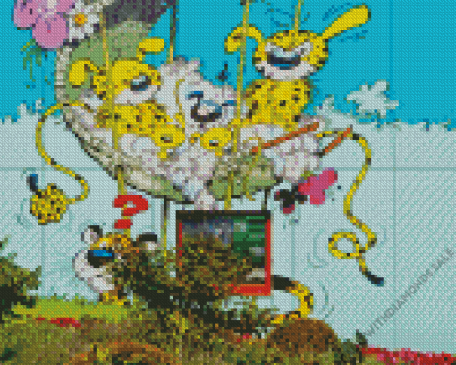 Marsupilami Diamond Painting