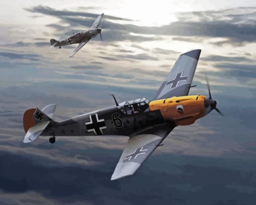 Messerschmitt Bf 109 Diamond Painting