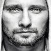 Monochrome Matthias Schoenaerts Diamond Painting