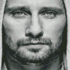 Monochrome Matthias Schoenaerts Diamond Painting