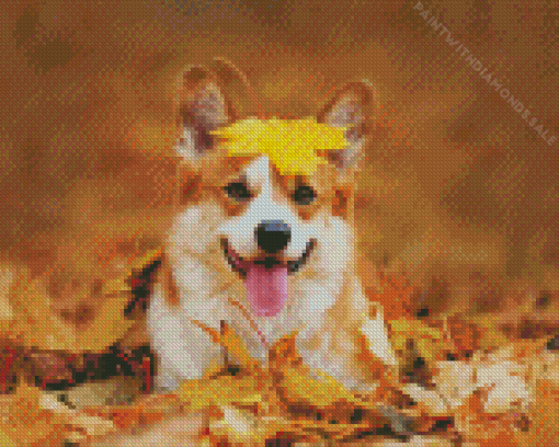 Pembroke Welsh Corgi Diamond Paintings