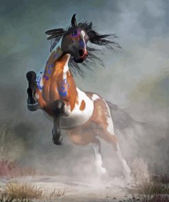 Pinto Horse Diamond Paintings