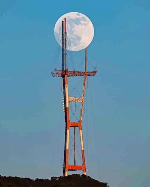 Sutro tower Diamond Paintings