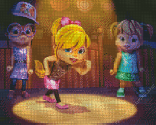 The Chipettes Diamond Paintings