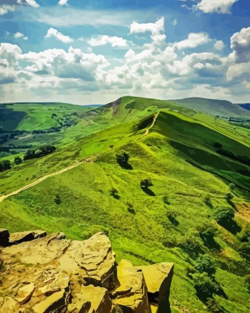 The Peak district Diamond Paintings