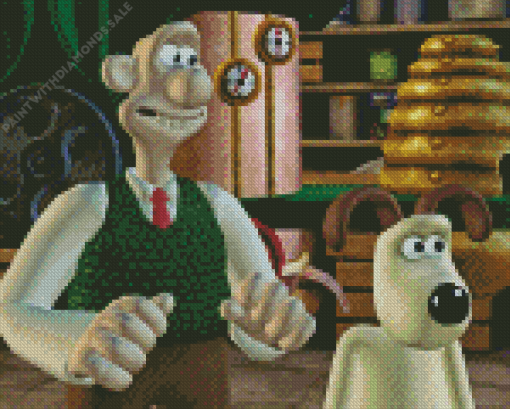 Wallace And Gromit Grand Adventures Diamond Paintings