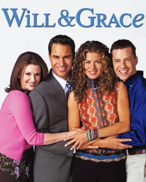 Will and Grace Diamond Paintings