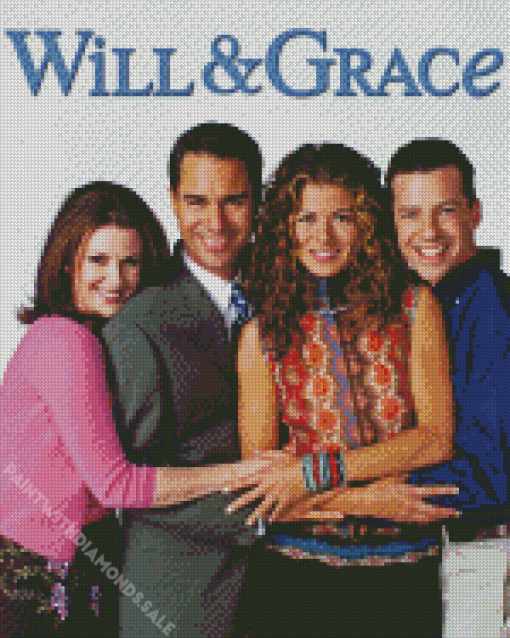 Will and Grace Diamond Paintings