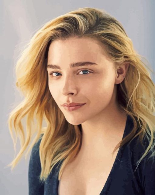 american actress chloe moretz Diamond Paintings