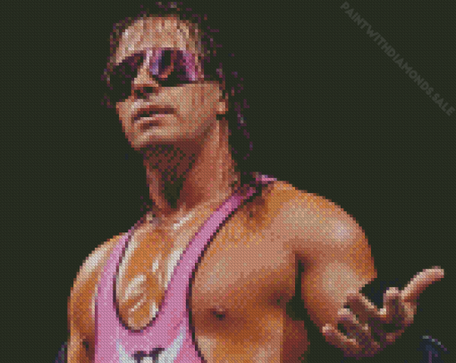 Bret Hart Diamond Painting