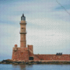 chania lighthouse Diamond Paintings