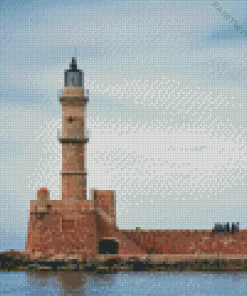 chania lighthouse Diamond Paintings