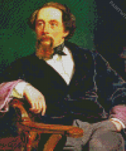 Charles Dickens Diamond Painting