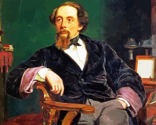 Charles Dickens Diamond Painting