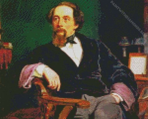 Charles Dickens Diamond Painting