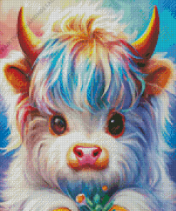 Cow Baby Diamond Painting