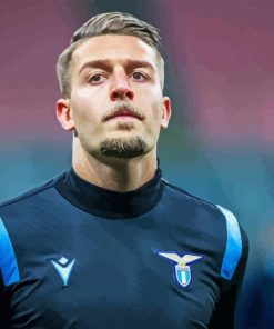 Footballer Sergej Milinkovic Savic Diamond Painting